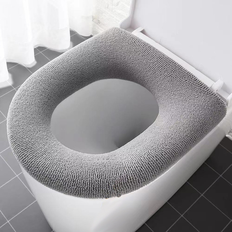 汎用トイレマット座布団は四季を通じて、トイレカバーのニットタイプのトイレ座布団を厚くして、家庭用トイレの輪を洗うことができる|undefined