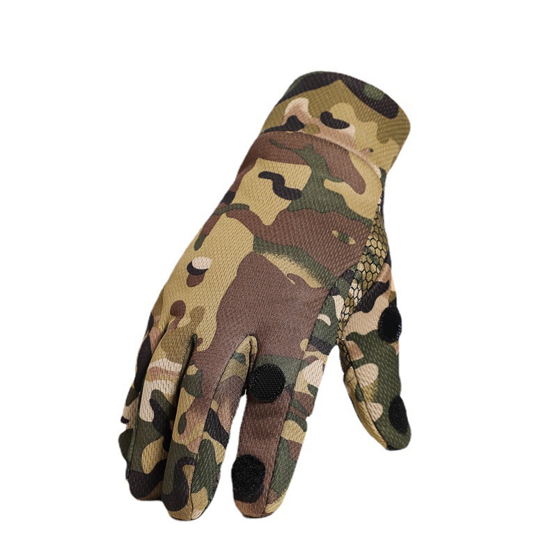 Ropa de trabajo estilo guapo guantes de los hombres dedo completo invierno moda equitación engrosada a prueba de viento caliente militar ventilador guantes invierno pantalla táctil
