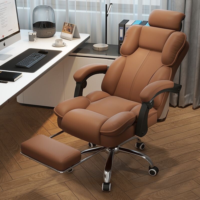 Computer Chair, Comfortable for Long Sitting, Reclining Executive Office Chair, Ergonomic Home Dormitory Chair with Backrest, Gaming Chair