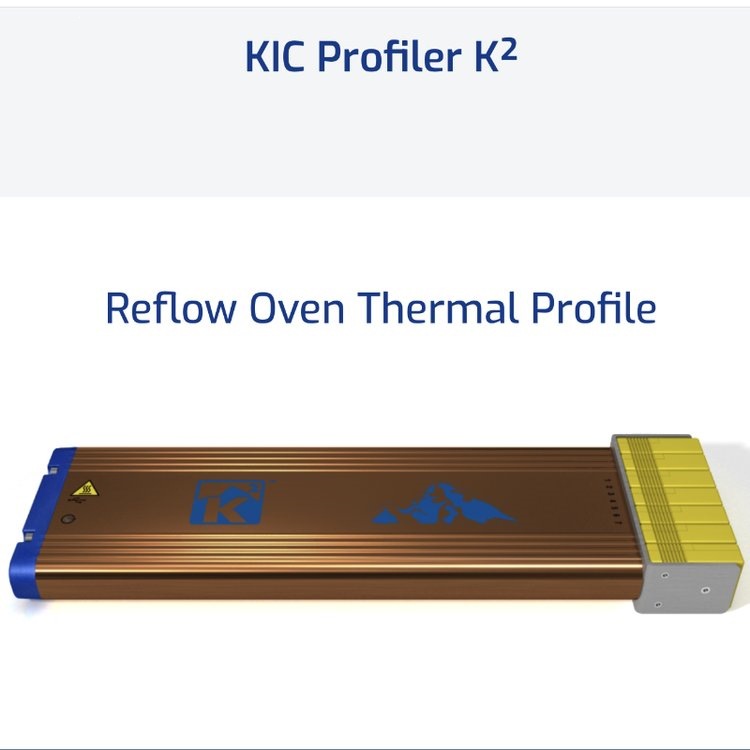 KICstart2热廓线仪剖面分析器粉末涂装回流焊波峰焊炉温记录仪