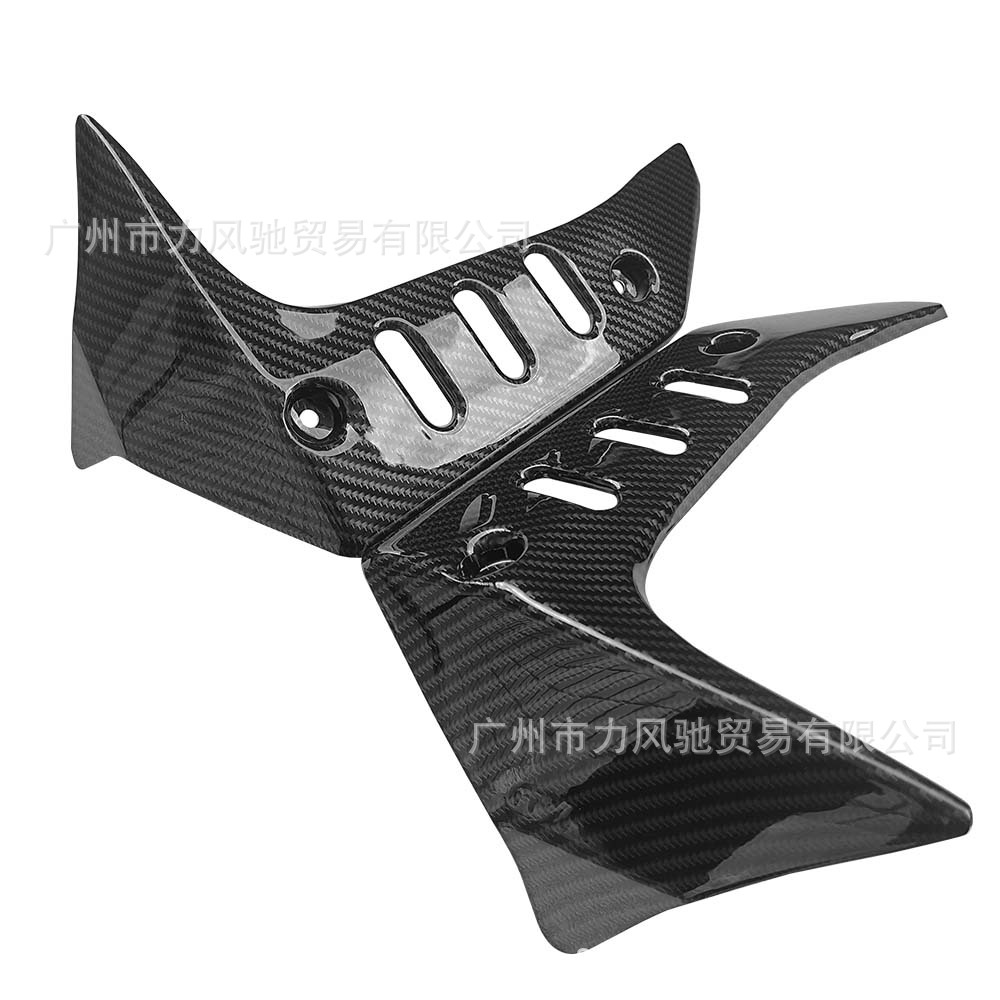 Para Kawasaki Z750 2004 2005 2006 Kit de carenado cubierta lateral del radiador panel placa borde