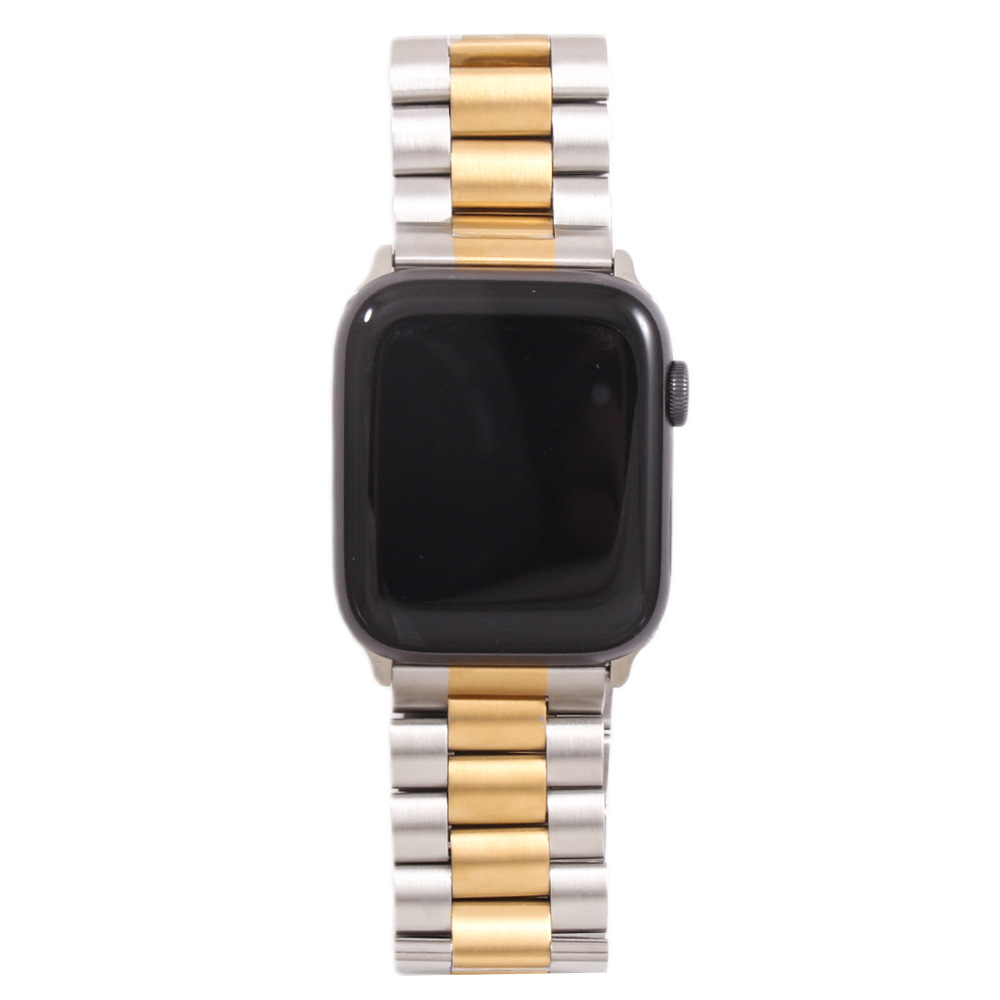 210g Weight Stainless Steel, Steel Belt Strap Material Watch band Classification 304 Stainless Steel, Metal Material Solid Color, Apple Pattern Elegant Style Elegant Solid Color Apple Stainless Steel Steel Belt Watch Band 13