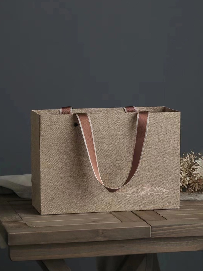 5YA1 Wholesale Distant Mountain Tea Packaging Box Bamboo Box Da Hong Pao Universal Tea Box Empty Box Rock Tea Half Pound Gift Box