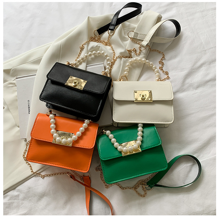 New Korean Fashion Trend Square Shoulder Bag display picture 14