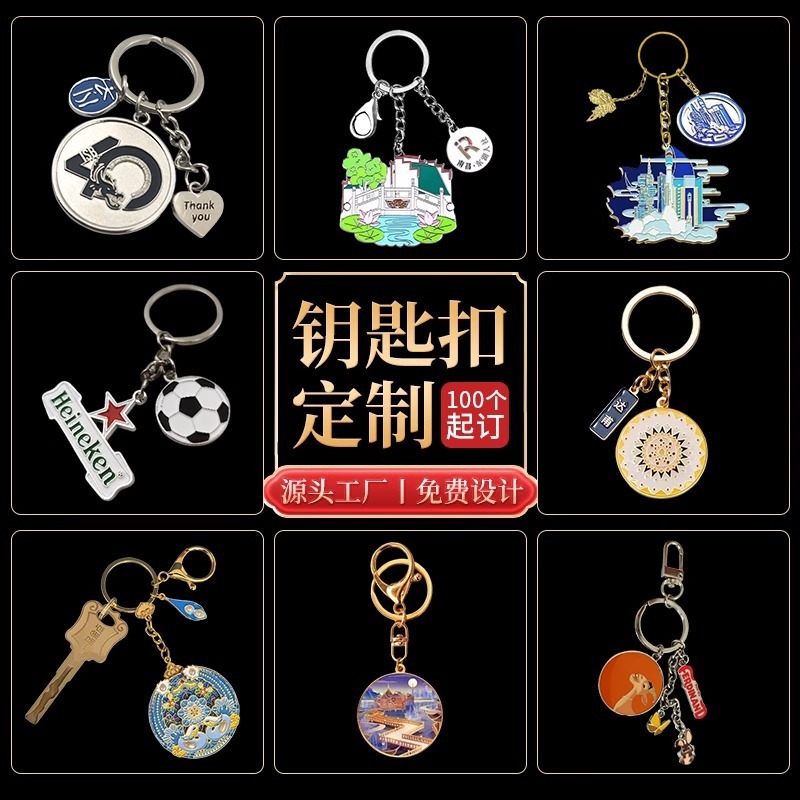 ロゴクリエイティブキーホルダーカスタマイズされたアトラクション文化的で創造的な都市ギフト金属キーホルダーカスタマイズされた学校のパーソナライズされたカスタマイズ|undefined