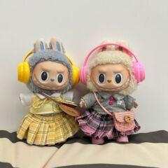 ラブブベビー服第一世代、第二世代、第三世代ラブブビニールブラインドボックスペンダントJKガールかわいいスタイル人形