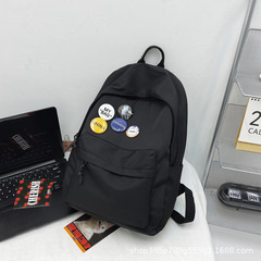 Korean Style School Bag for Girls 2021 New Model Unisex Campus Style Dual Shoulder Bag Casual Large Capacity Travel Bag