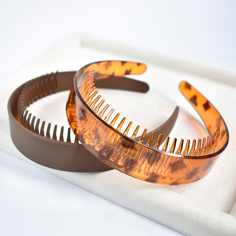 100g Weight Hair Band Hair Accessories Type 1 Piece Quantity Holiday, Daily Occasion ABS Material Solid Color Pattern Women's Gender Injection Molding Design Casual, Simple Style Style Women's Casual Simple Style Solid Color ABS Injection Molding Hair Band 3