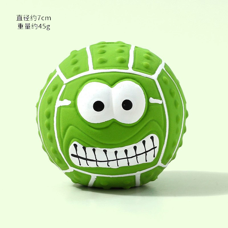 Football toy for training, makes sounds, getting rid of boredom, pet