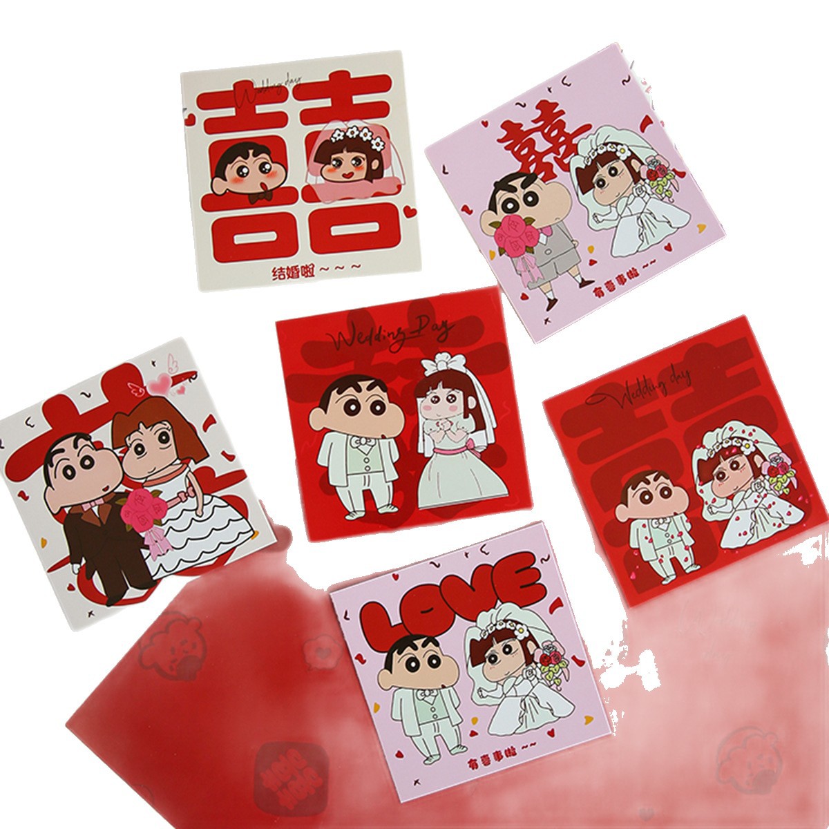 Siete colores cordier pequeñas nuevas bodas tarjetas de fiestas de flores productos festivos tarjetas de embalaje de flores floristas materiales de flores