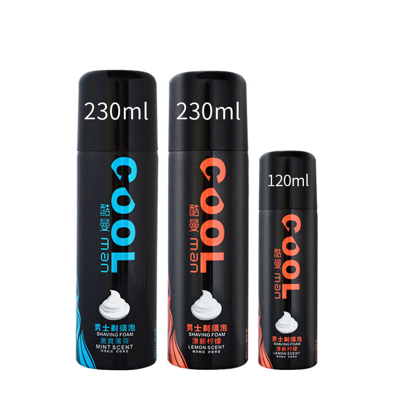 Wholesale Coolman 230ml Large Bottle Shaving Foam, Shaving Gel, Beard Softener, Shaving Cream