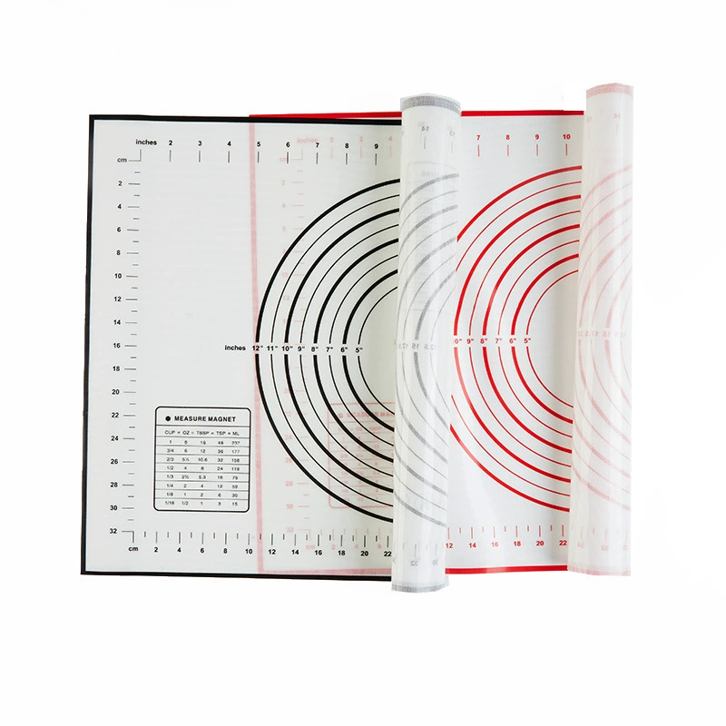 Silicone Kneading Pad, Baking/Rolling Cushion, Multiple Sizes 30×40–60×80 cm, 0.35 mm