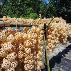 卸売り手作り竹編み竹編小提灯潮汕鶏籠仔ネット赤露店年越しdiy装飾品