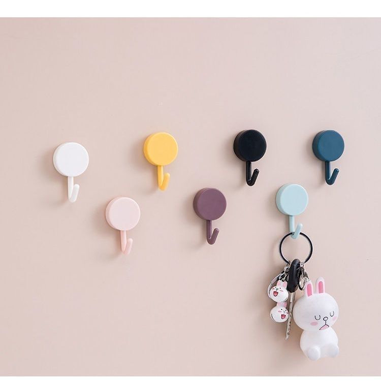 Wall Decoration Traceless Adhesive Hook Strong Adhesive Bathroom Creative Hook-Free Sticker Strong Cute Door Key Dormitory Wall Decoration Traceless Adhesive Hook Strong Adhesive Bathroom Creative Hook-Free Sticker Strong Cute Door Key Dormitory