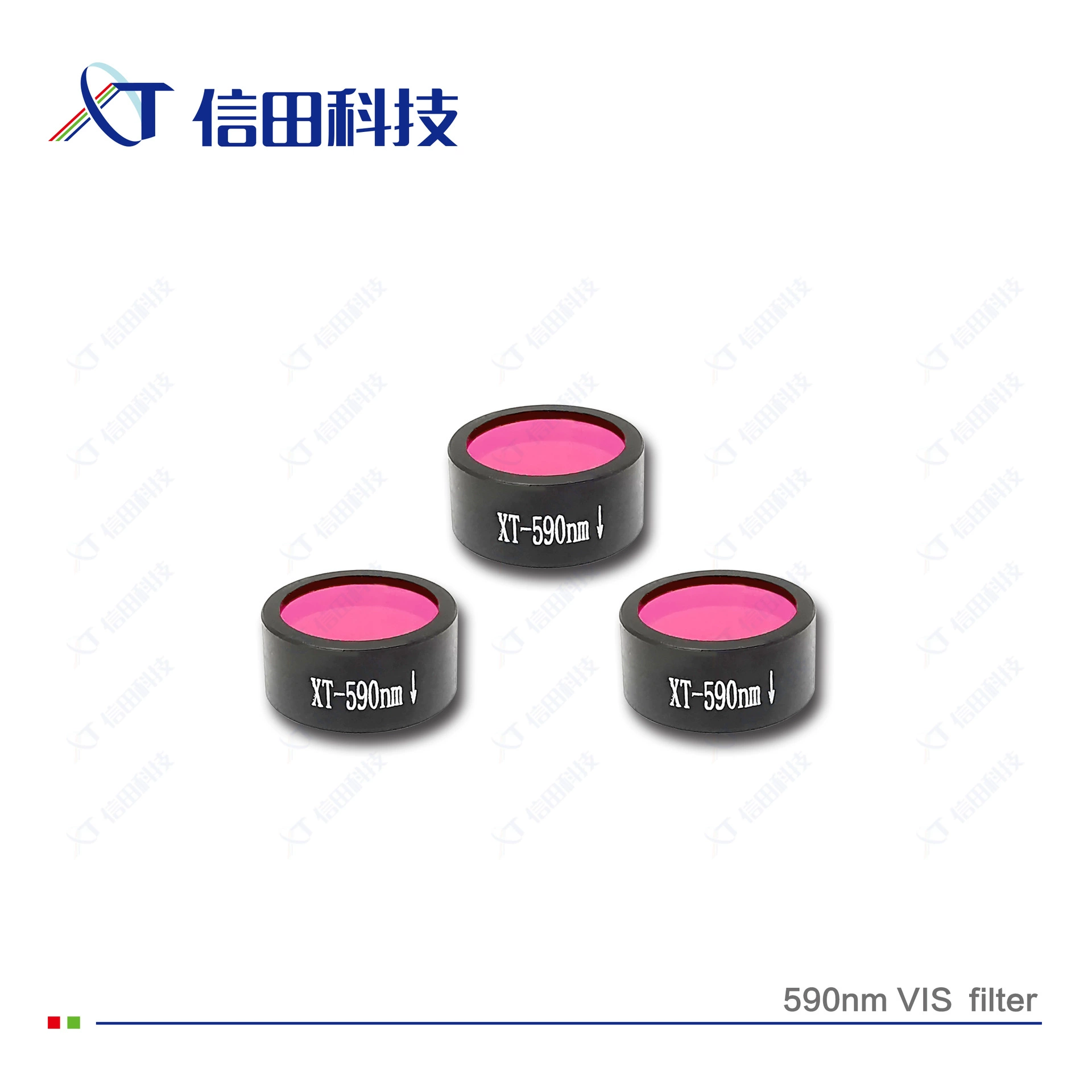 Фильтр 590nm может быть сделано с различными длинами волн, диаметром