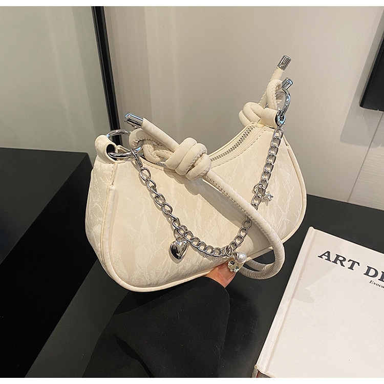 A stylish and stylish small handbag for ladies in 2025, a versatile and fashionable crossbody bag, a niche single-shoulder underarm bag for summer undefined