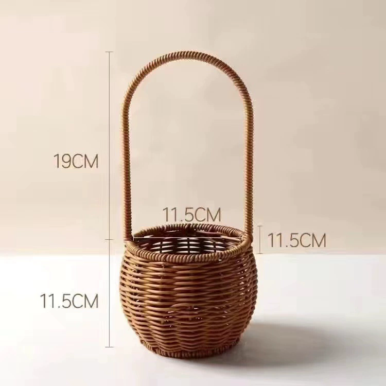 7L8K вплетенная тату корзина цветок искусство цветок цветок вставка маленькая корзина редактор трава редактирование сад суккуленты посадка цветок таблетка подарок