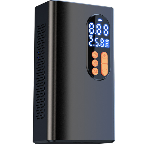 Car air pump portable intelligent digital display air pump small handheld car air pump inflator high power