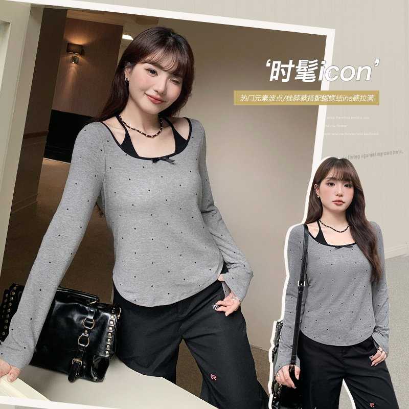 秋  XL-5XL 大きいサイズ トップス  秋  XL-5XL 大きいサイズ トップス