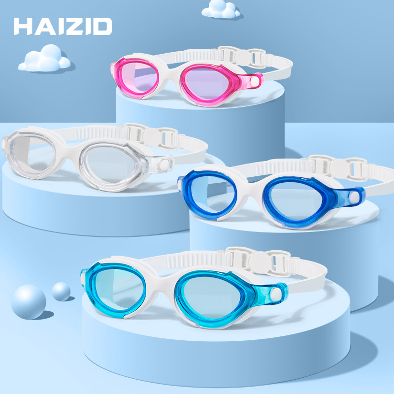waterproof universal comfortable silicone swimming goggles for…