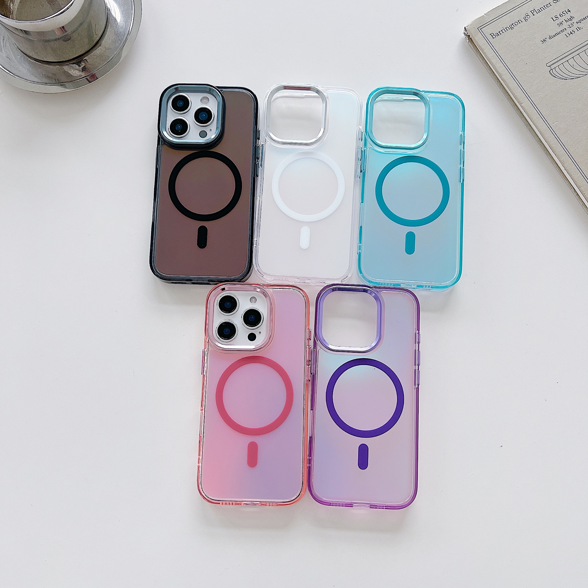 Funda magnética camaleón bright shadow para iphone y samsung_voghion.com