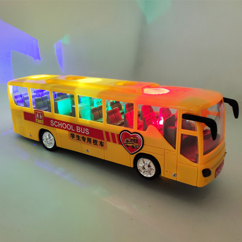 Lightweight music toy car for boys with light