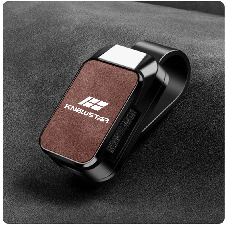 Suitable for Knewstar 001 Car Glasses Clip Car Storage Artifact Bill Clip Car Supplies Multi-Function