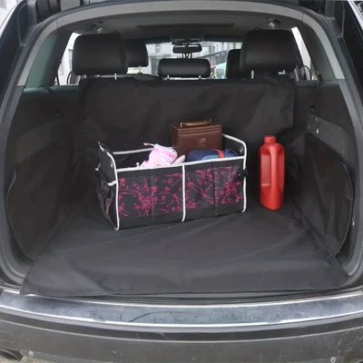 Waterproof pet car trunk mat, durable pet mat for car, dog mat for trunk, SUV trunk mat (Trunk Mat) - black-210d-oxford-fabric-180105cm