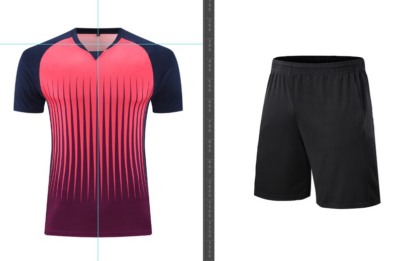 Factory Direct batch 2023 new long-sleeved V-neck vertical striped football uniform referee suit suit football match training suit