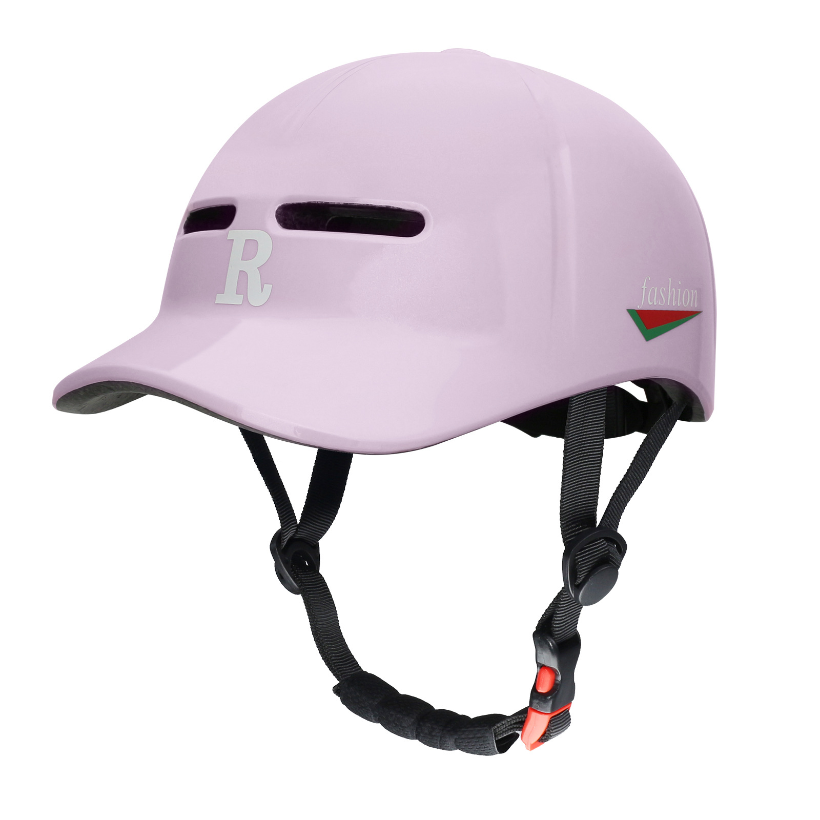 Gorro de pico de pato moldeado de una pieza para ciclismo, desplazamientos, casco para scooter eléctrico para todas las estaciones, patineta, patinaje sobre ruedas, béisbol