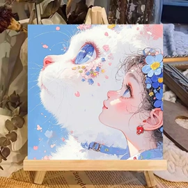 DIY/数字油画;画纸、画布;画夹画板