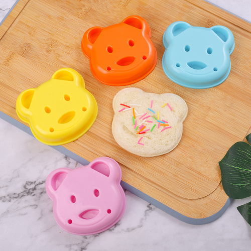 Cross-border bear DIY bread cutter cute sandwich mold toast cutter sandwich maker cake mold