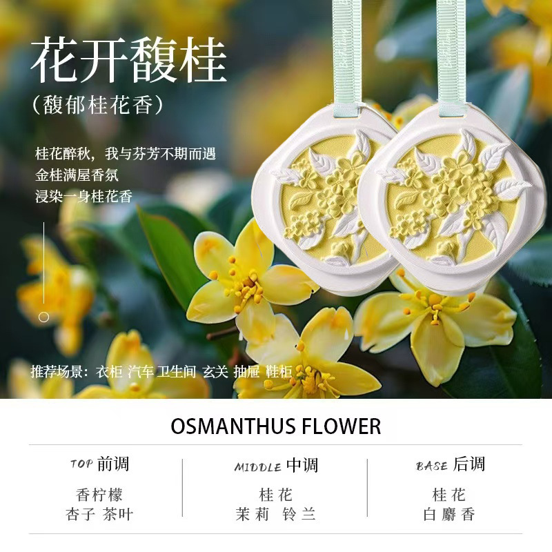 栀子花衣用香薰香片家用卧室内持久高级男女生房间淡香氛无火|undefined