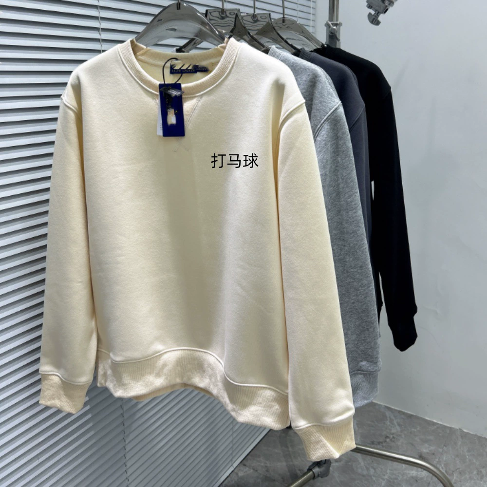 Зимняя толстовка унисекс с высоким воротом, на флисовой подкладке, с вышитым изображением пони, теплая повседневная толстовка с длинным рукавом для мужчин и женщин