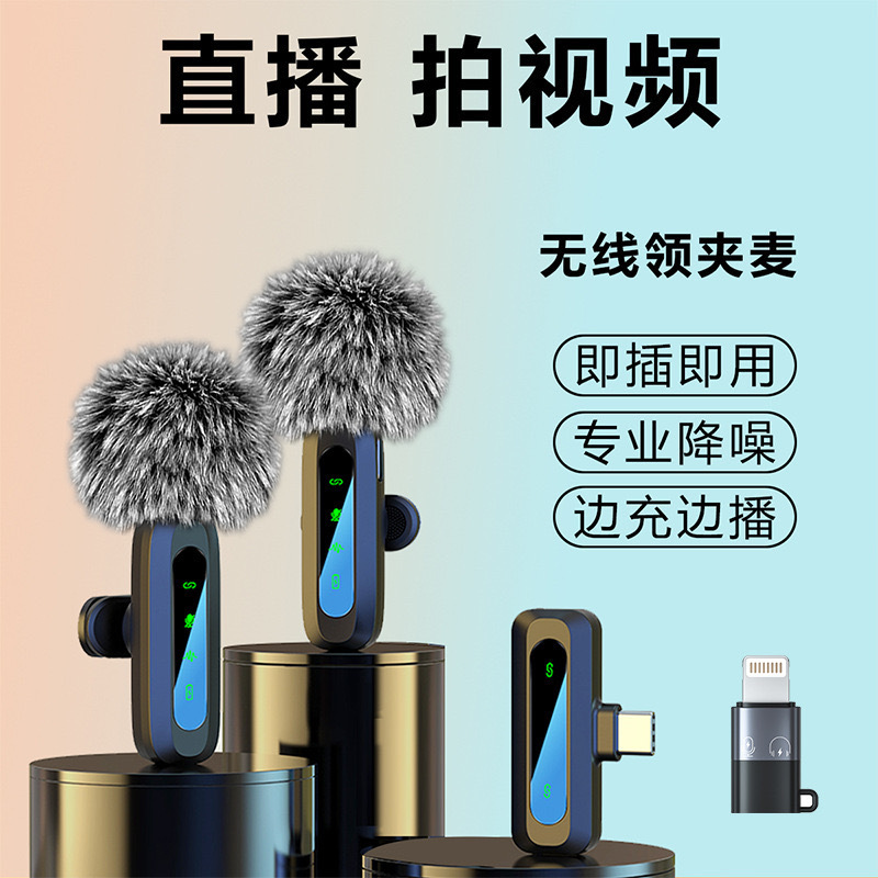 Dual microphone-type-c interface + Apple adapter