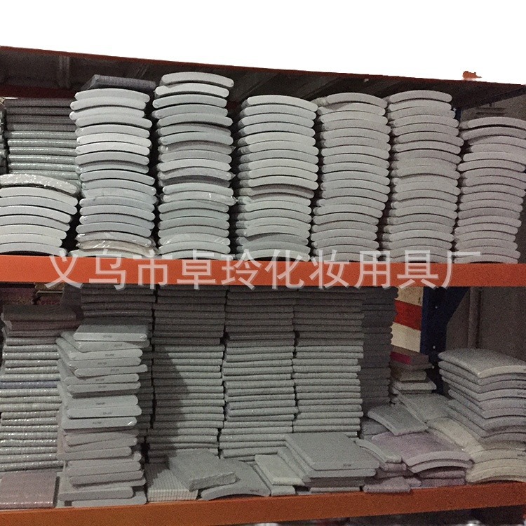 Durante todo el año en stock Archivo de rayas de cebra Super resistente al desgaste recubrimiento manicura frotar tira de cuchillo en forma de tira de arena blanca gris