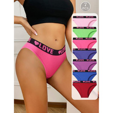 M 35478 Women Plus Size Mid Low Waist Briefs Ůʿ�����е���
