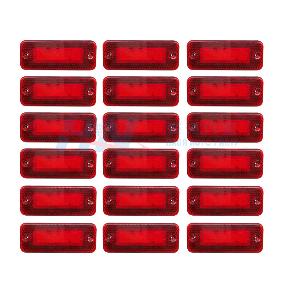 Luz lateral del camión del LED Luz lateral del remolque del LED Luz lateral del camión del LED