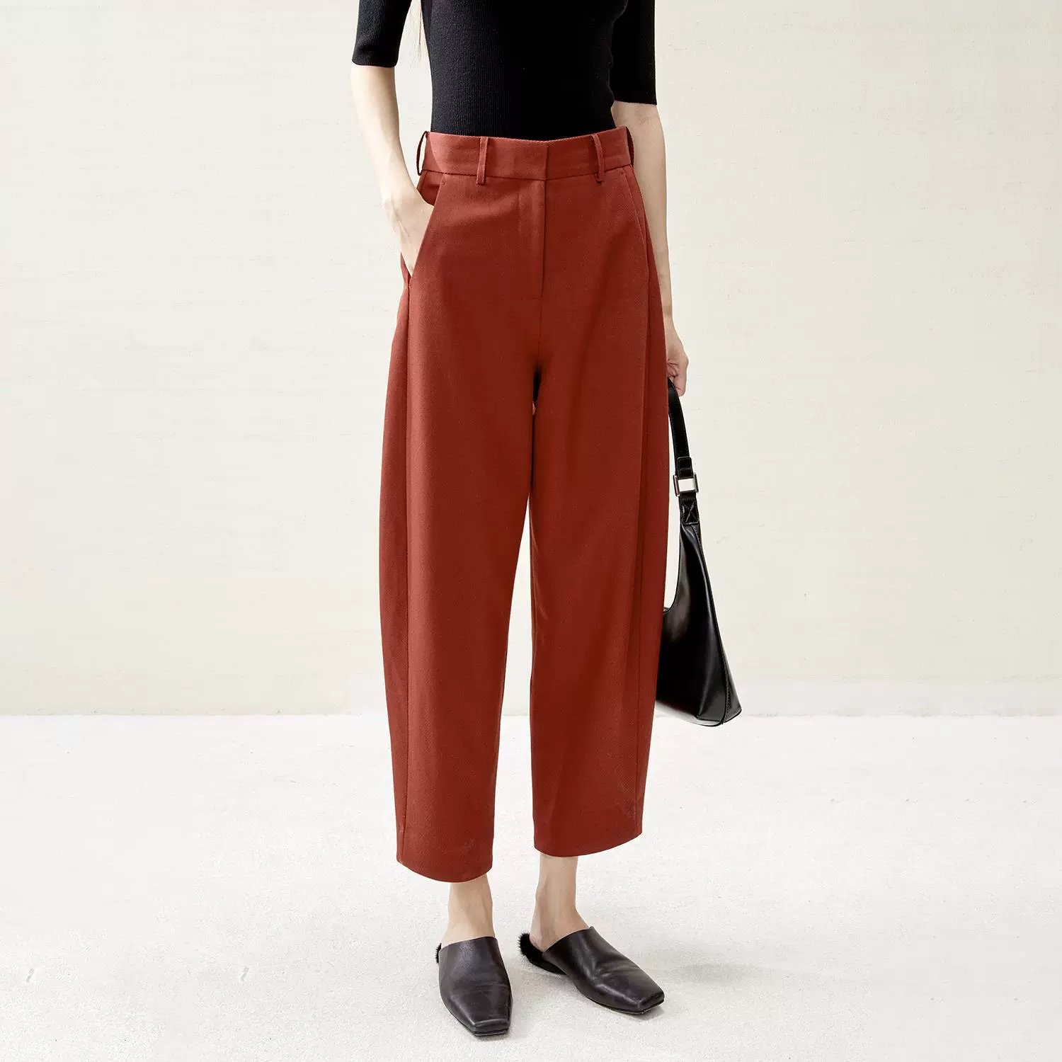 [KZ0912137] Технология чувство тепла хранения вулканической породы отдыха Бай матч похудения красочные и красивые банановые брюки"