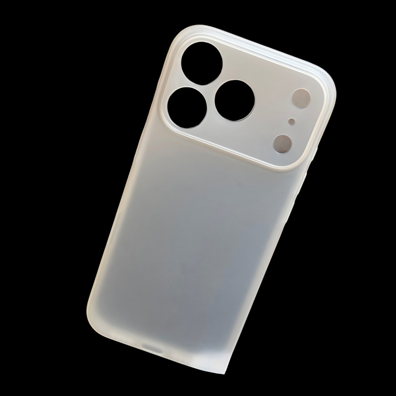 透明新品苹果17promax高级橙色手机壳适用iPhone按键全包pp防指纹|undefined