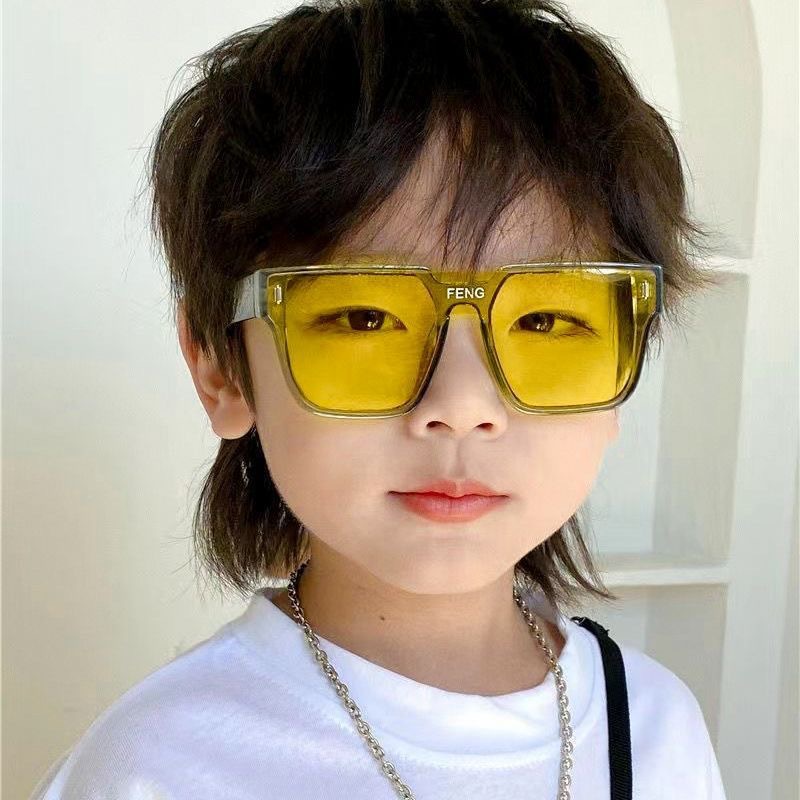 Gafas de Sol Infantiles de PC con Protección UV400 para Protección Solar y Viajes