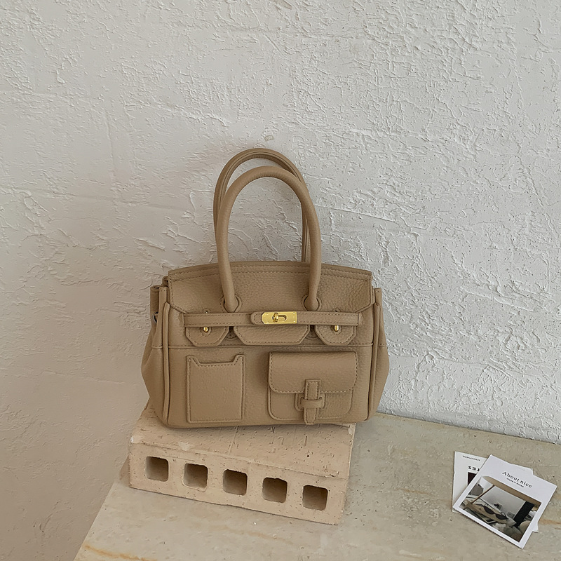 Bolso de tendencia transfronteriza de gran capacidad para mujeres 2026 nuevo retro bolso de transporte Kylie nicho bolso de hombro ligero de lujo