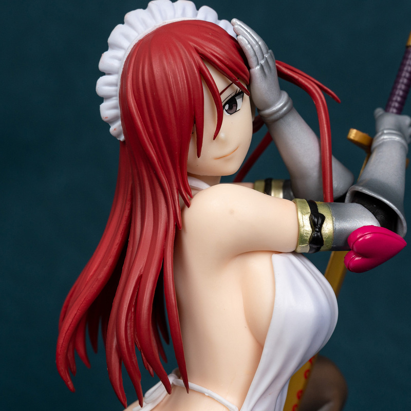 アーマーエルーシャ フェアリーテイル フィギュア しゃがむメイド 日本の美少女 アニメモデル 二次元装飾品|undefined