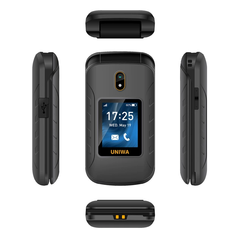 Folding mobile phone for elderly charging, (Cross-border trading), wholesale, 4G