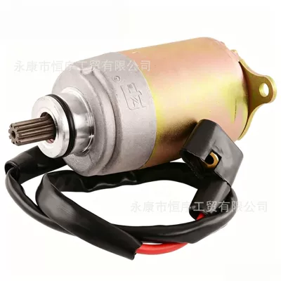 Atv Beach Bike Motorcycle Gy6 Starter Motor 125-200Cc Scooter Engine Starter Motor Accessories (Motorcycle engine and accessories) - gy6-starter-motor