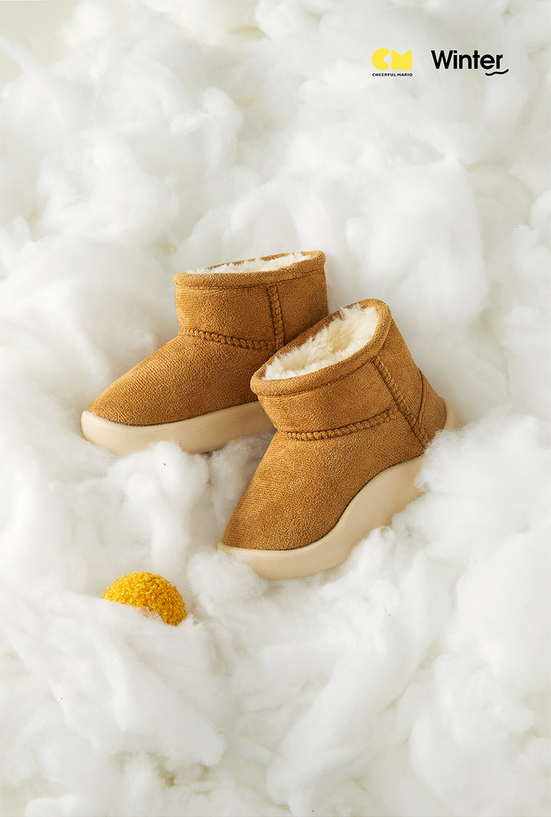 Kid's Casual Solid Color Round Toe Snow Boots display picture 1