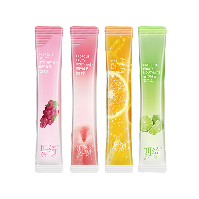 便攜式條狀薄荷清涼漱口水清新益生菌清潔口腔口氣呵護牙齒除口臭