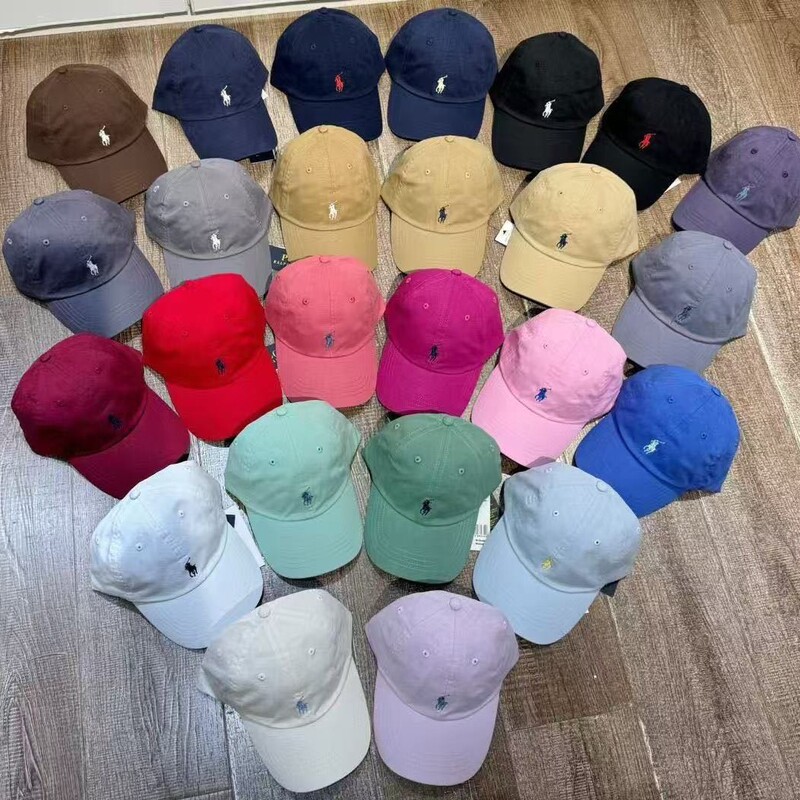 New Style Ralph Lauren Embroidered Soft-Top Baseball Cap for Men and Women, Simple and Casual, Versatile, Face-Slimming, Sun Protection New Style Ralph Lauren Embroidered Soft-Top Baseball Cap for Men and Women, Simple and Casual, Versatile, Face-Slimming, Sun Protection