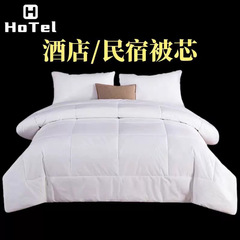 純白の綿ホテルの特別な寝具キルトコアホテル B&B 抗羽布キルト四季キルトメーカー暖かい