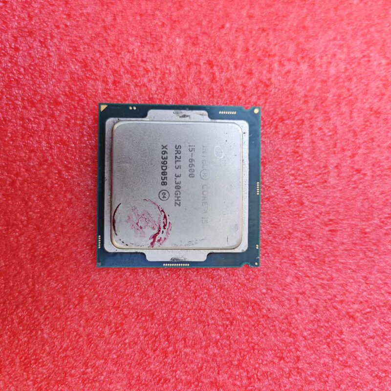 Disassembled I5-6600 Quad-Core Official Version Cpu Game Office Core Processor I5 Sixth Generation Second-Hand Cpu